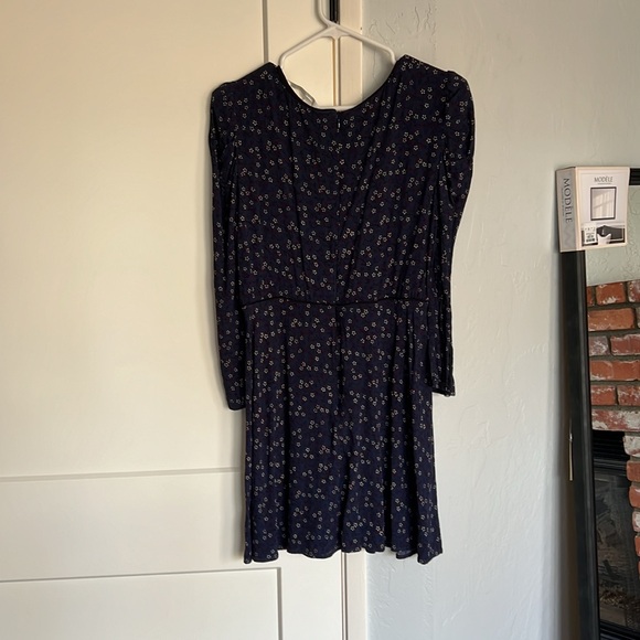 Veronica Beard floral long sleeve mini dress - Picture 4 of 4